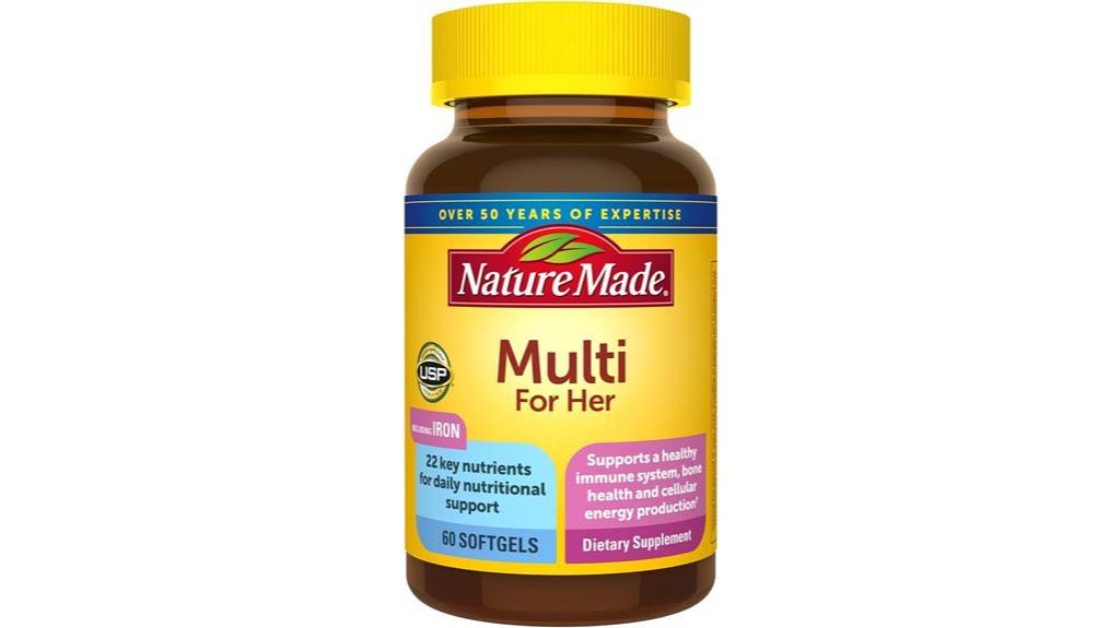 women s multivitamin in softgels