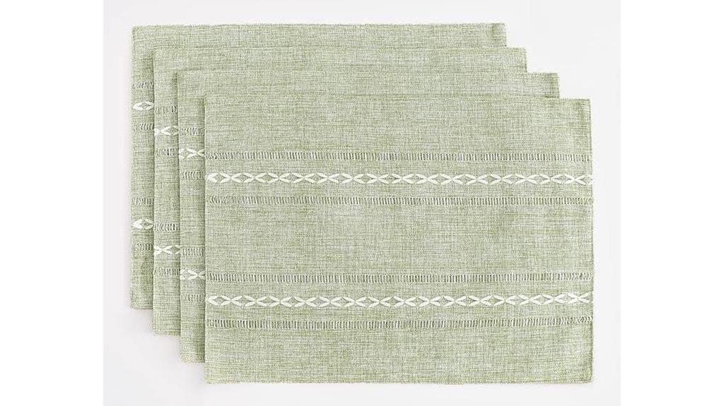 wracra placemats set of 4