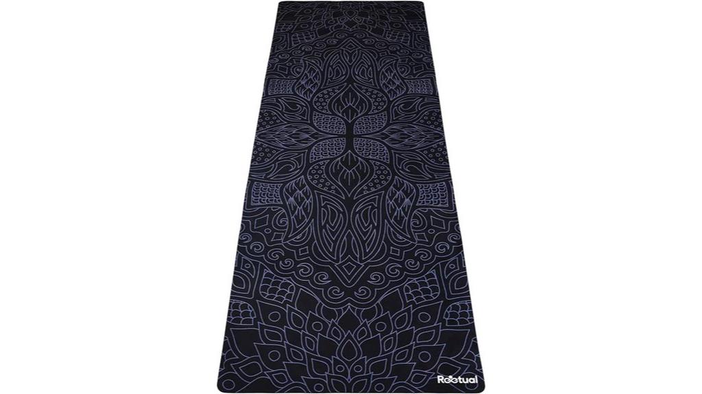 yoga mat and towel combo