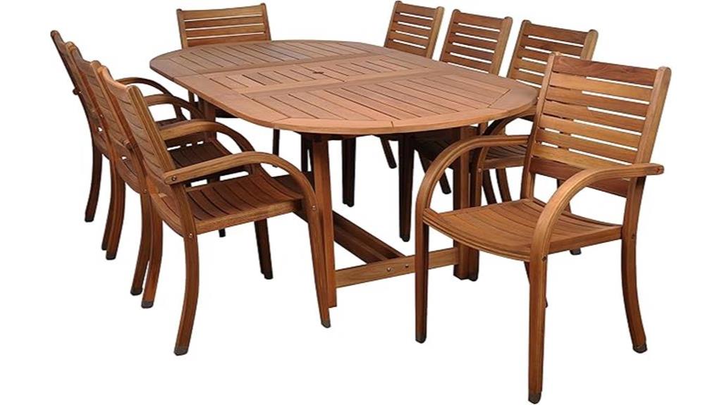 amazonia arizona dining set