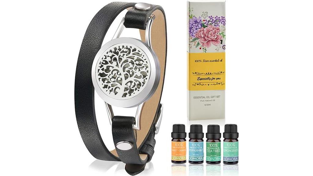 aromatherapy bracelet gift set