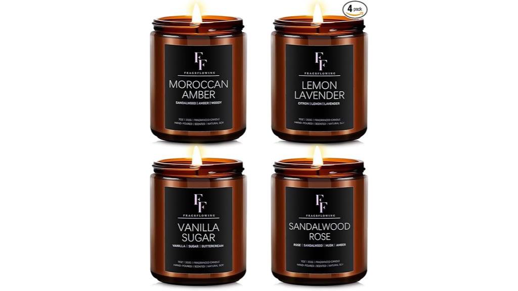 aromatherapy candle gift set