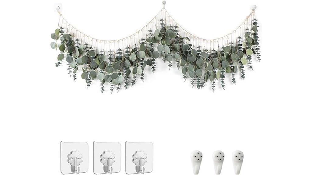 artificial eucalyptus hanging plants