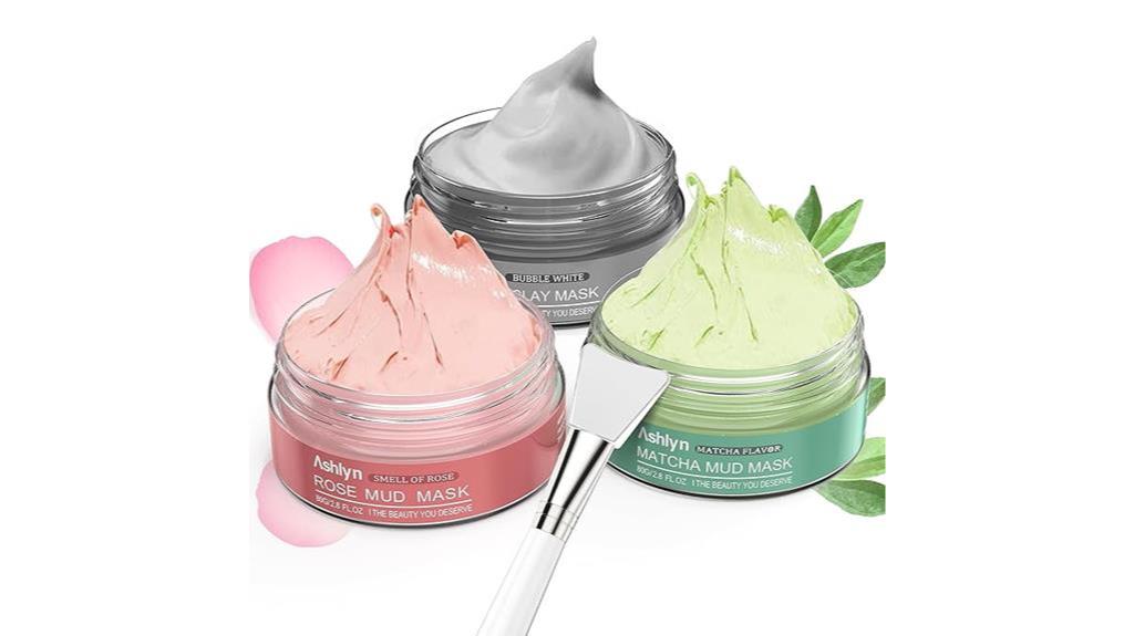 ashlyn clay mask set