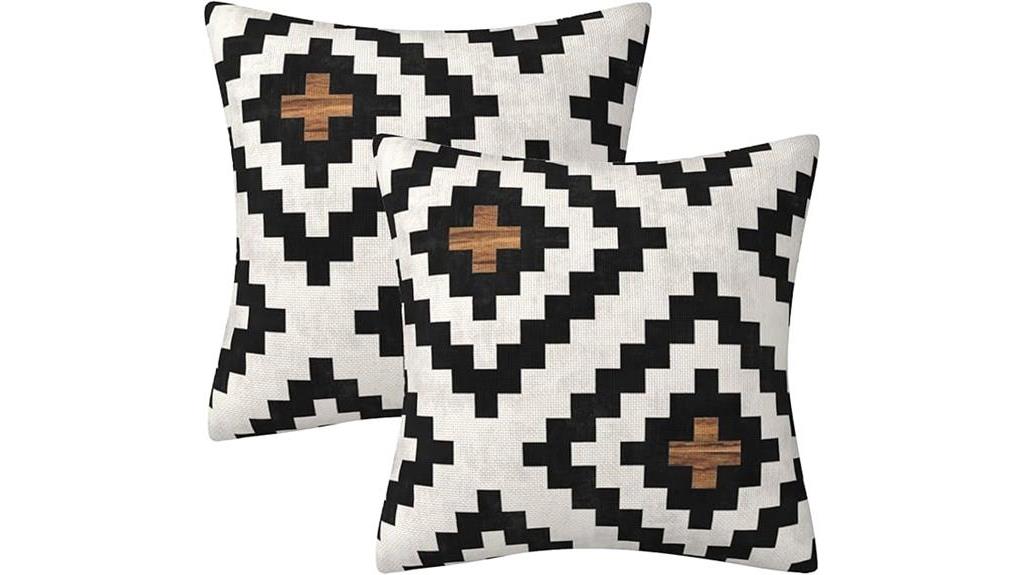 aztec pillow cover set