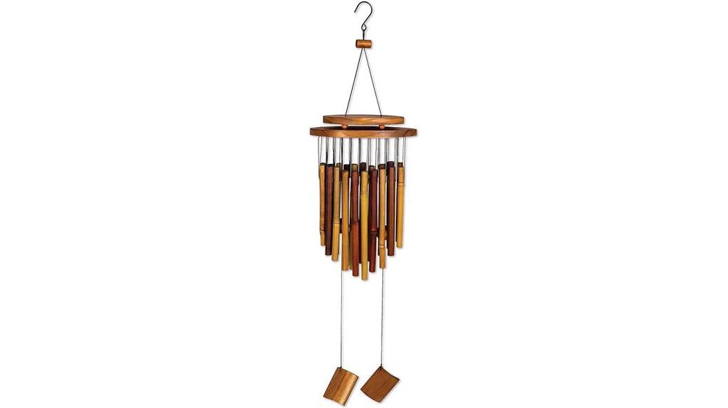 bamboo wind chime design