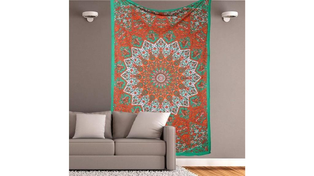 bohemian elephant tapestry design