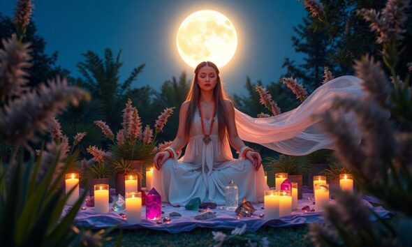 bohemian full moon rituals