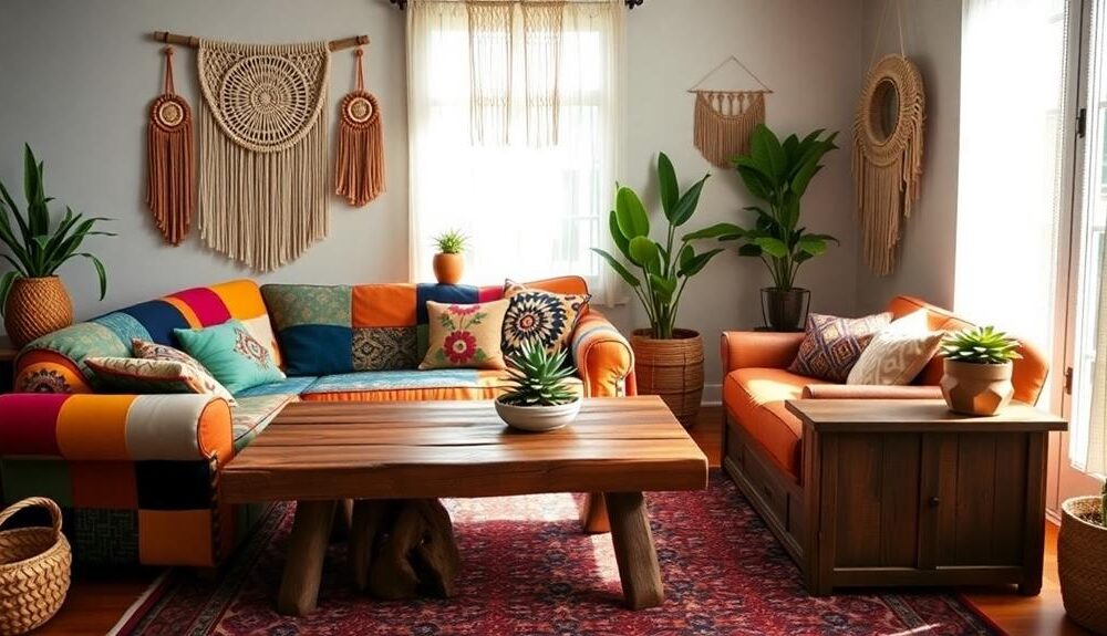 bohemian furniture upcycling guide