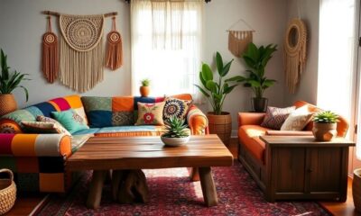 bohemian furniture upcycling guide