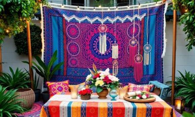 bohemian graduation celebration ideas