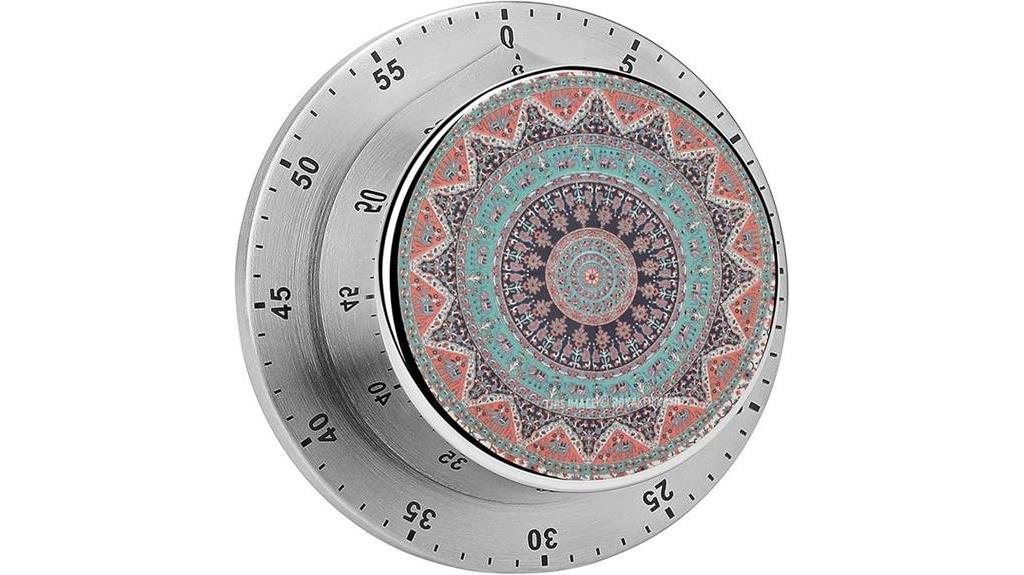 bohemian mandala wind timer