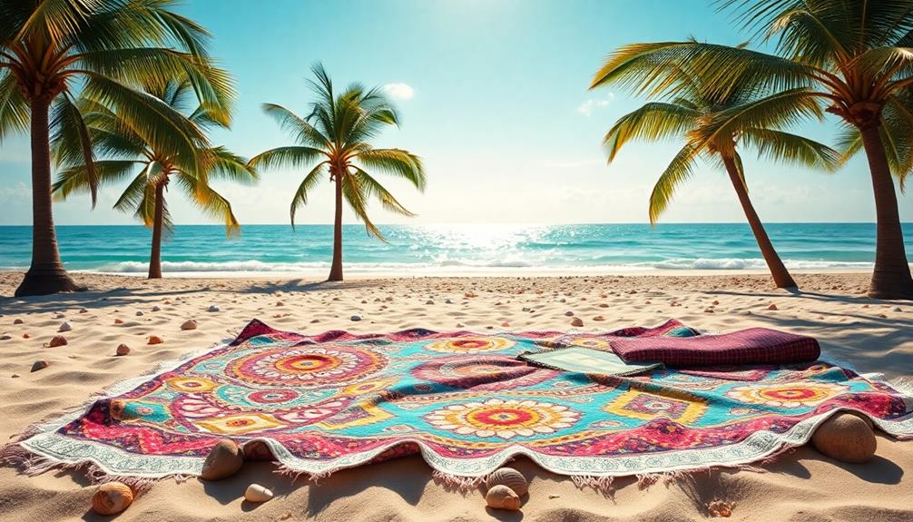 boho chic beach towels selection