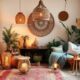 boho chic floor lamps collection