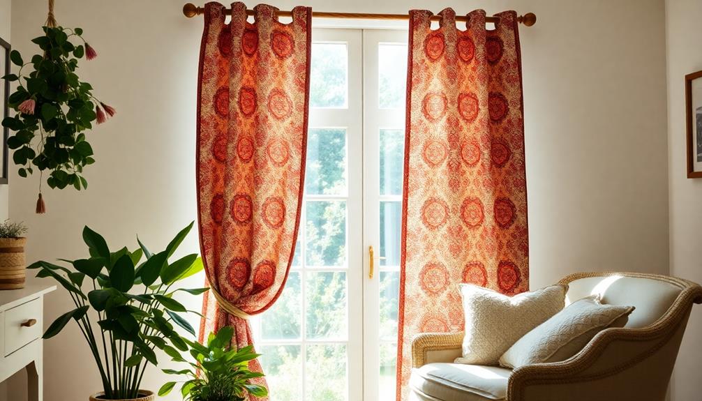 boho curtain installation guide