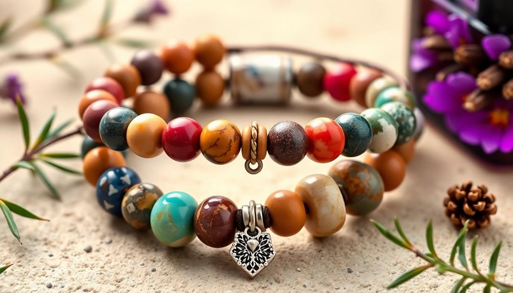 boho essential oil bracelets