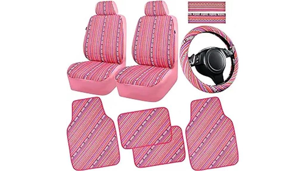 boho ethnic car seat covers