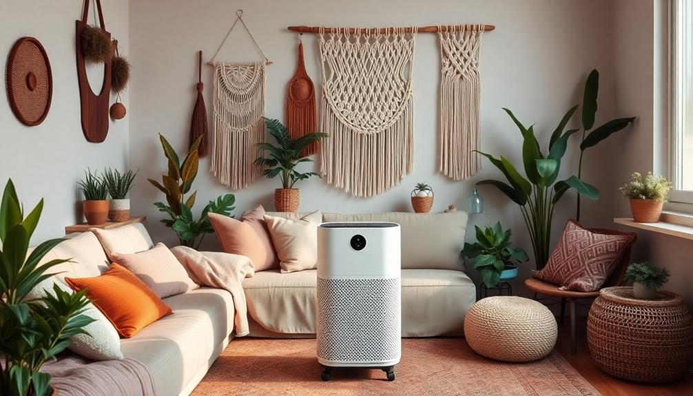 boho home air purifier considerations