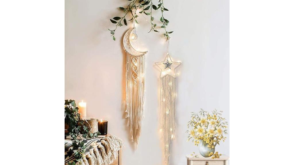 boho moon star decor