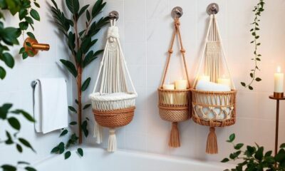 boho shower caddies selection