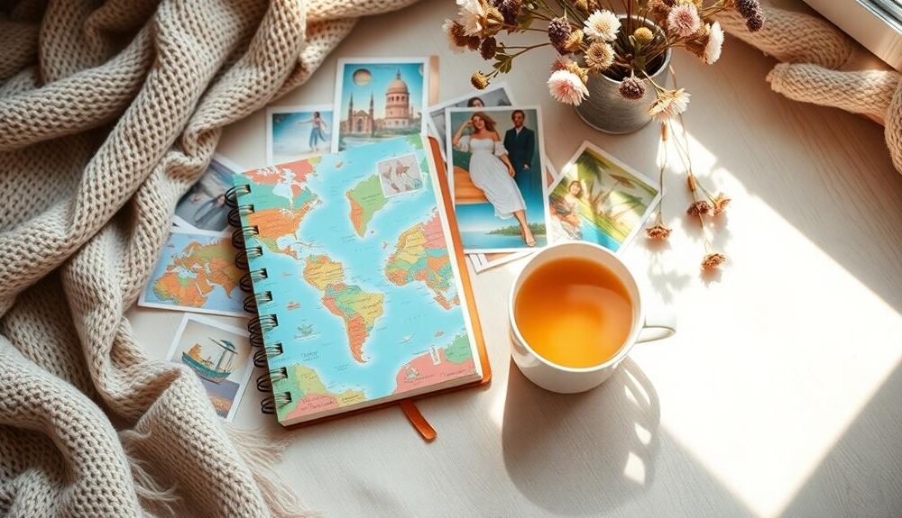 boho travel journal ideas