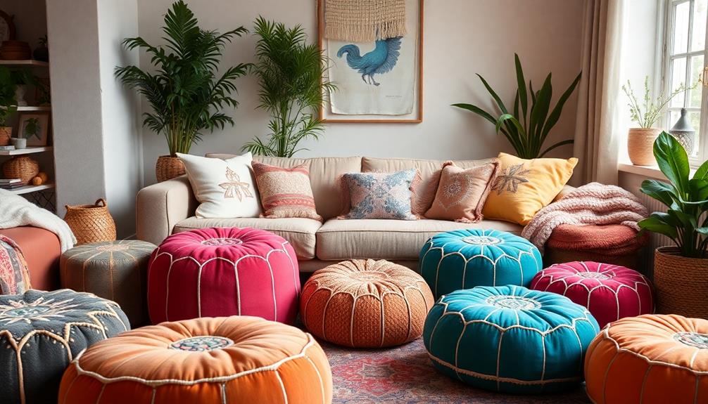 choosing moroccan poufs carefully