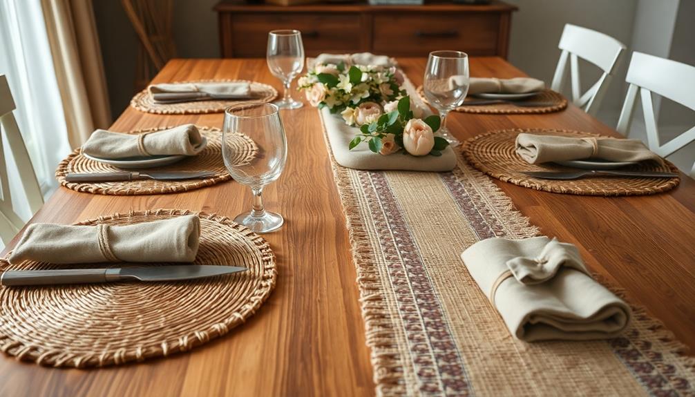 choosing natural fiber tableware