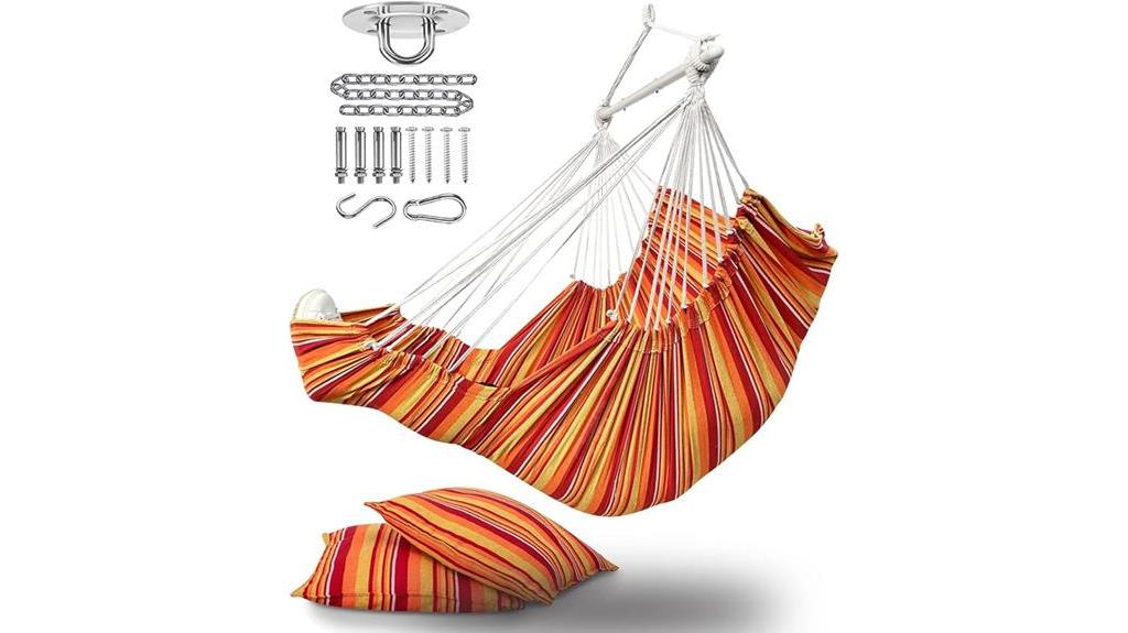 comfortable hammock chair set