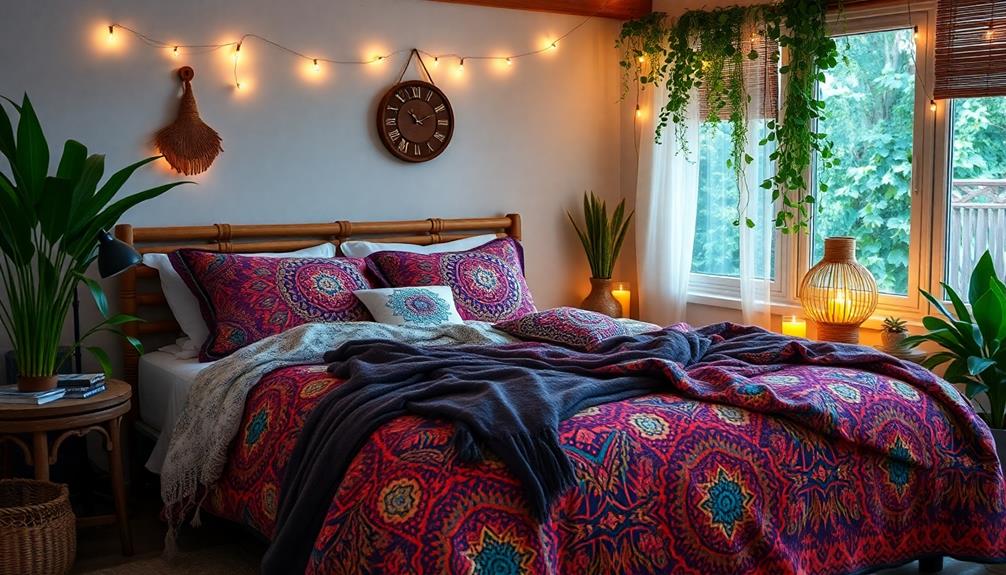 cozy bohemian bedding sets