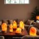 cozy himalayan salt lamps