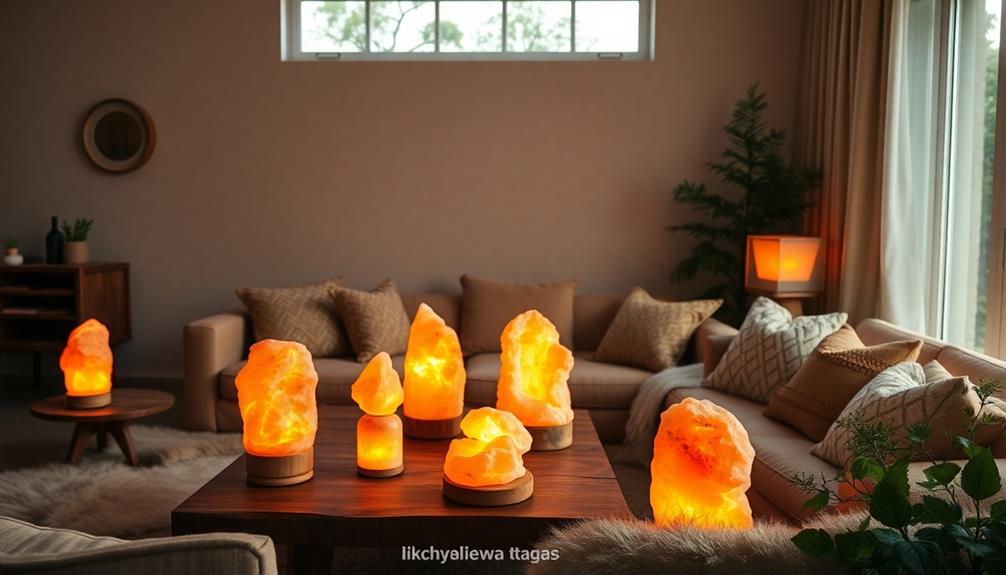 cozy himalayan salt lamps