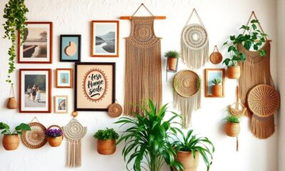 create a boho gallery wall