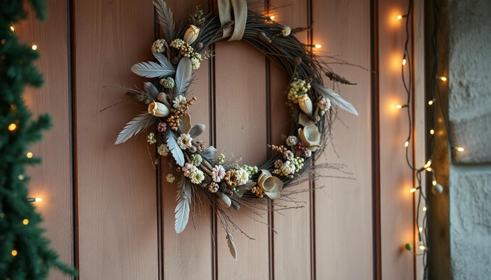 custom holiday wreath creations