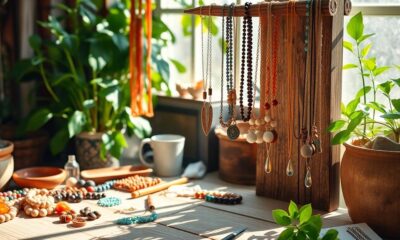 diy bohemian jewelry creation