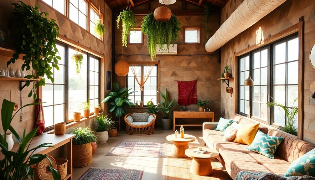 eco friendly boho chic accommodations