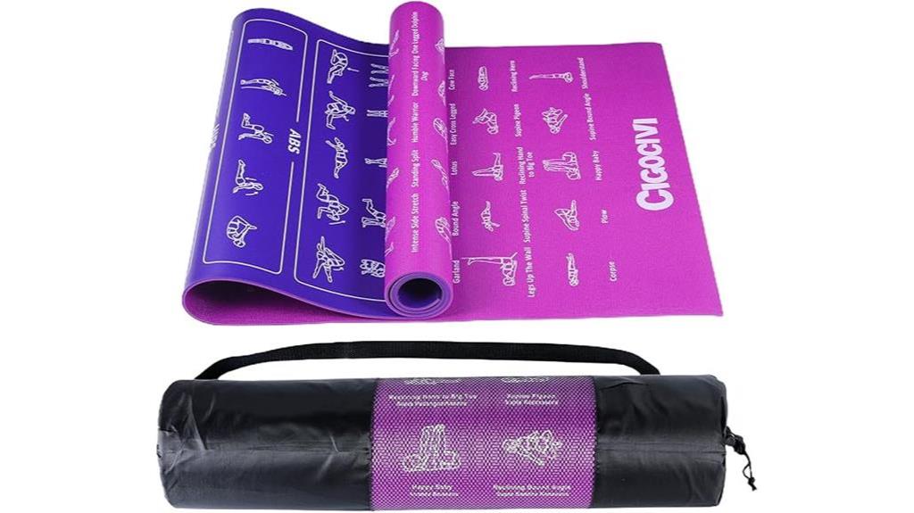 enhanced yoga mat design