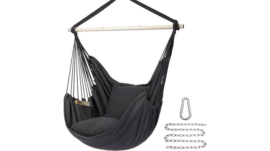 hammock chair with ropes