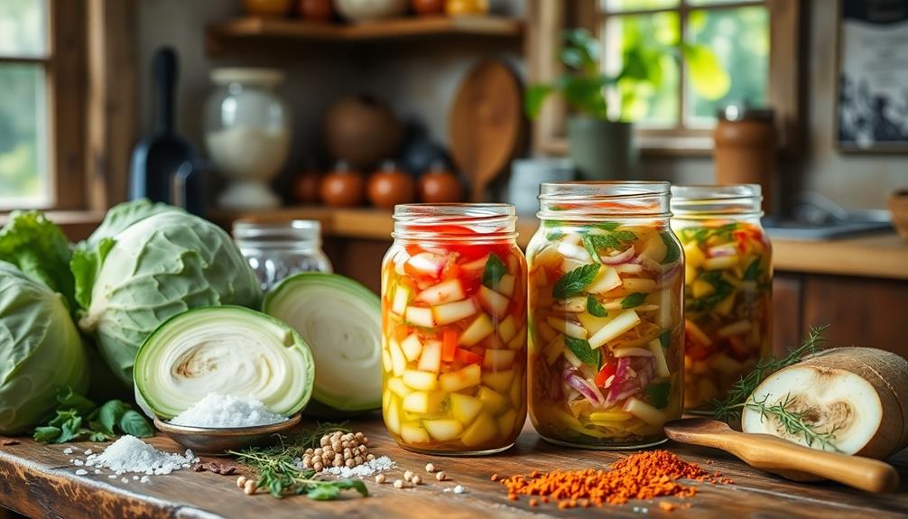 homemade fermented cabbage recipe