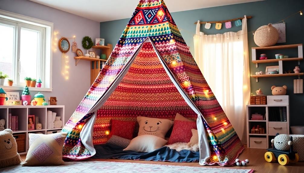 inspiring kids boho teepees