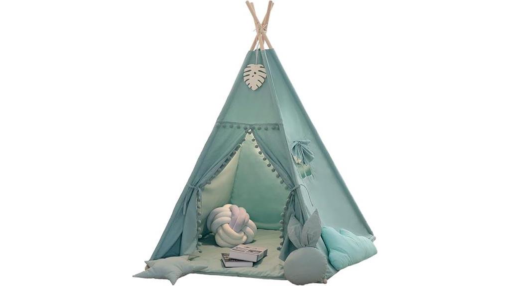 kids foldable teepee tent