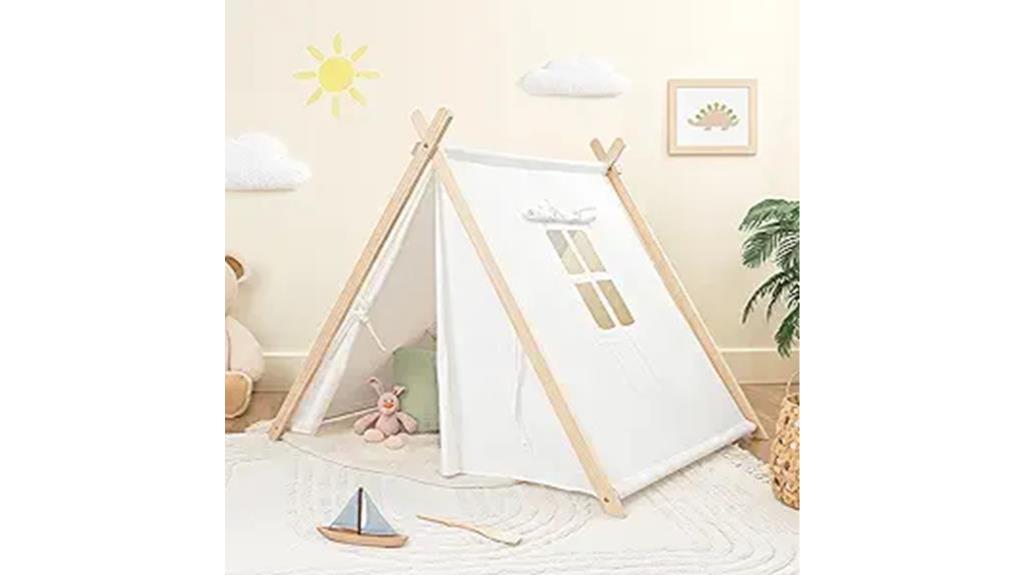 kids indoor canvas tent