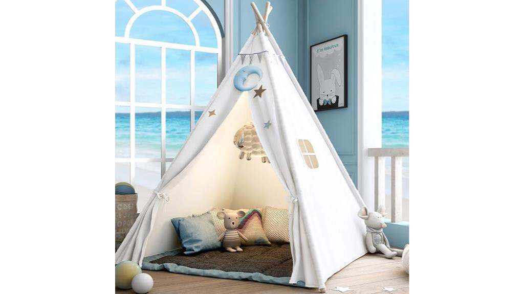 kids teepee play tent