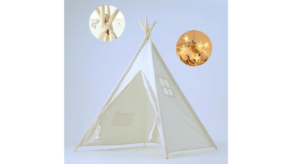 kids teepee playhouse lights