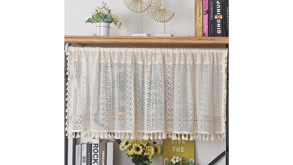 kitchen cafe curtain valance