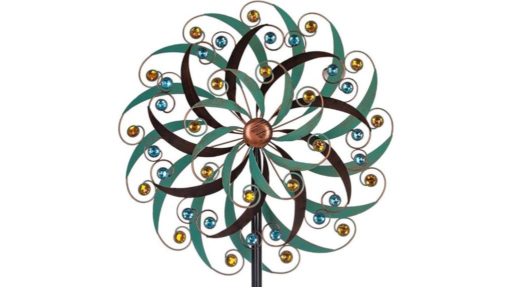 large outdoor wind spinner