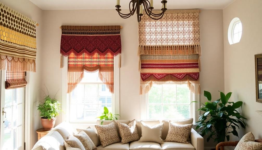 macram window valances selection factors