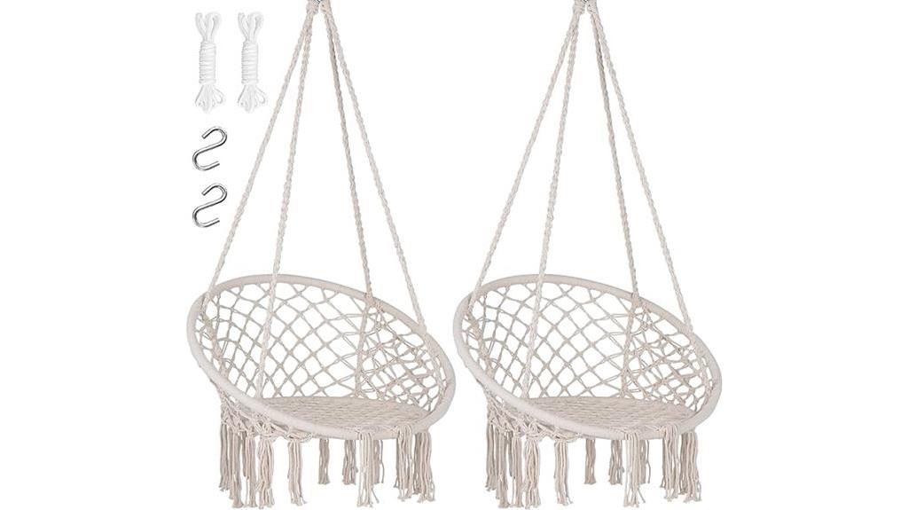 macrame swing hammock chairs