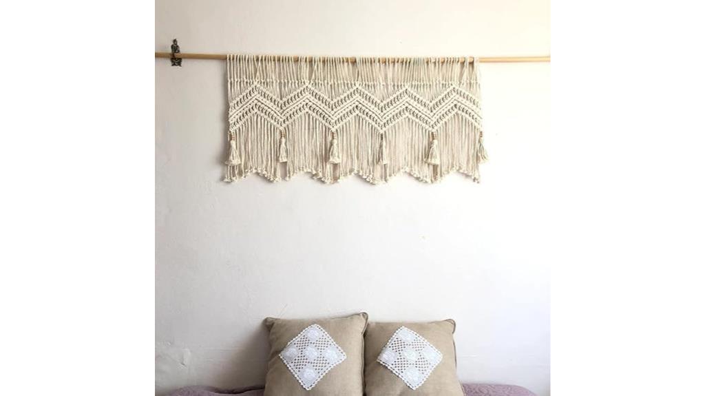 macrame wall hanging decor