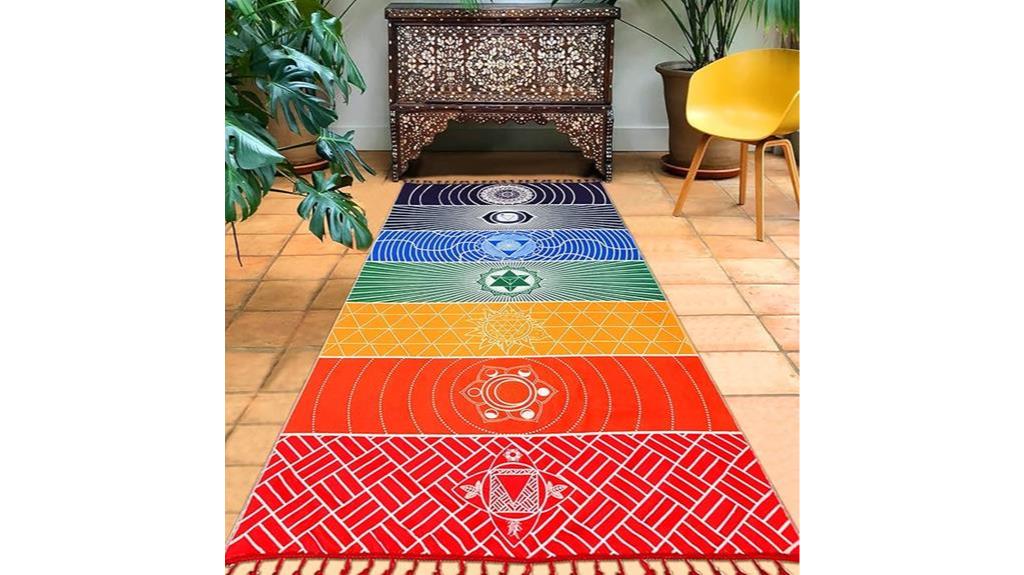 mexican yoga mat blanket