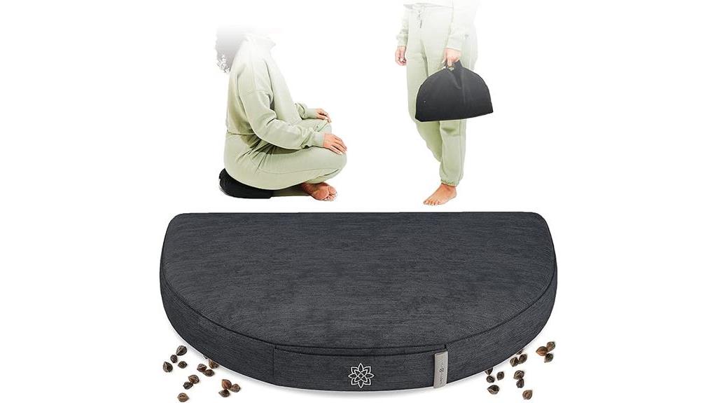 mindful modern travel cushion